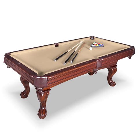 Hathaway Augusta 8 Foot Pool Table with Complete Accessories - Classic ...
