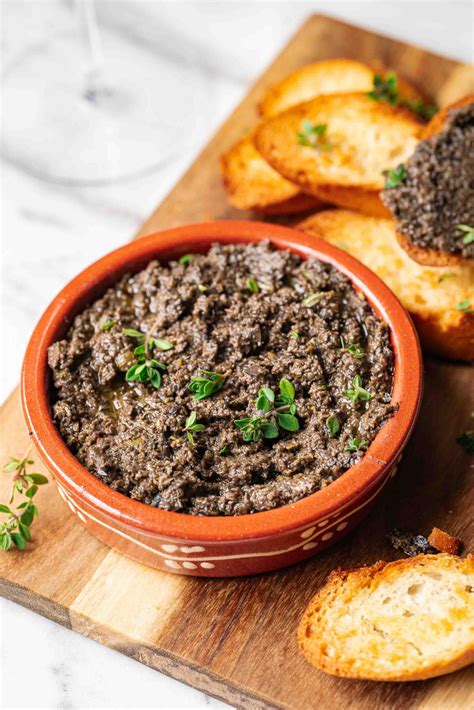 Black Olives Tapenade Recipe | La Cuisine de Géraldine