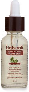 Naturali Acne & Oil Control Face Serum Willow Bark, Neem & Salicylic ...