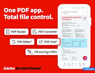 Adobe Acrobat Reader: Edit PDF – Apps on Google Play