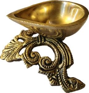 Top Craft India Brass Diya TCIBD02 Brass Table Diya Price in India ...