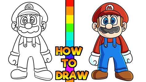 Mario Drawing Easy