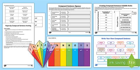 Conjunctions Worksheets & Conjunctions Interactive Games