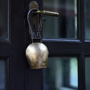 DULI Feng Shui Vastu Swiss Cow Bell DDLJ Bell Main Door Hanging Home ...