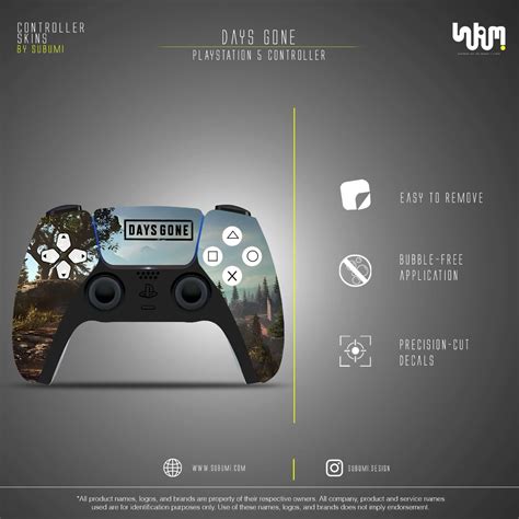 Days Gone Controller Skin by SUBUMi – Subumi