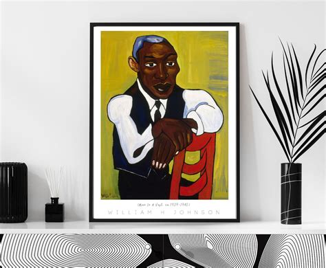 Vintage African American Art Black Art William H Johnson Black Abstract ...