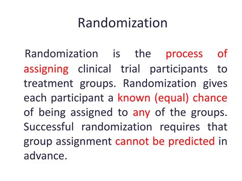 Randomisation 的图像结果