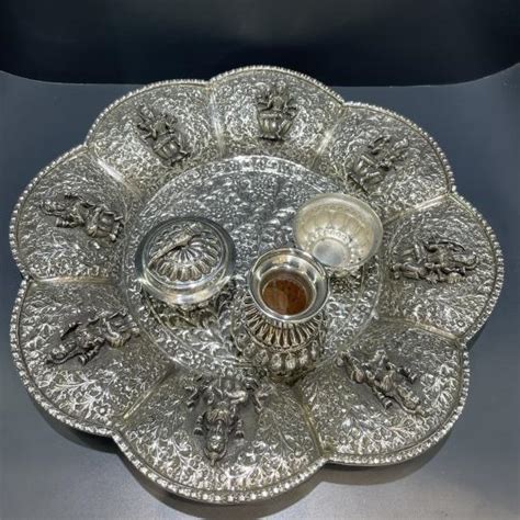 Pure Asthlaxmi Pooja Thali – Maharani Rungtas