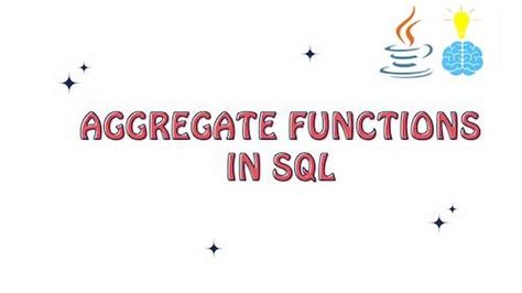 Image result for Aggregate Functions in SQL Uday