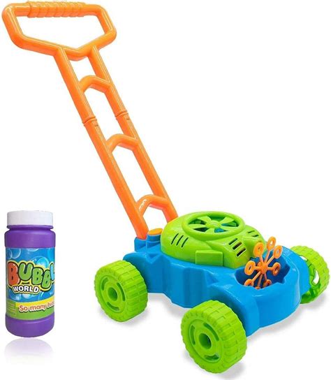 Ram© Lawn Bubble Mower Push Along Toy Lawnmower For Kids And Toddlers ...