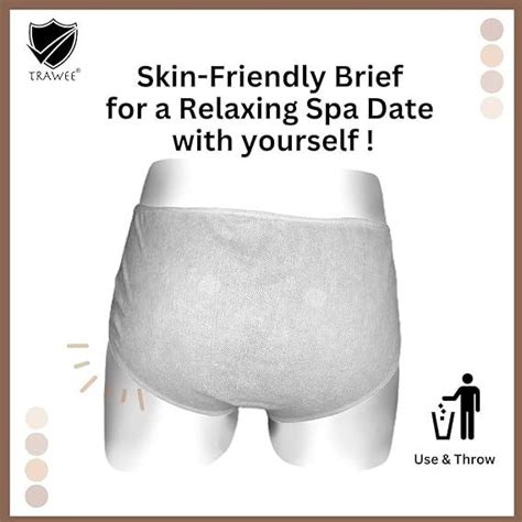 Trawee Disposable Spa Innerwear for Health & Wellness | Non-Transparent ...