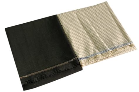 Buy Raymond Fabrics Men's Cotton Shirt and Trouser Unstitched Fabric ...