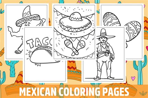 Capital Of Mexico Coloring Pages