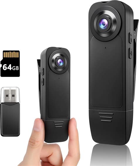 Amazon.com: kaysunlink Mini Body Camera 1080P Police Body Camera with ...