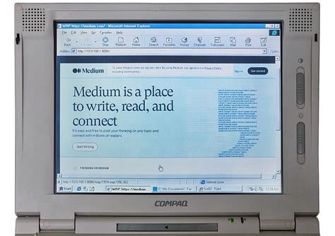 Image result for Compaq First Laptop