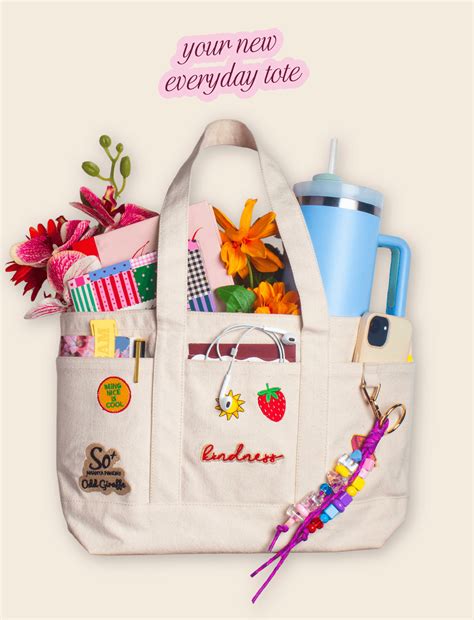 Carry-On Mini Tote Bag | So Positive × Odd Giraffe | Limited Edition Tote