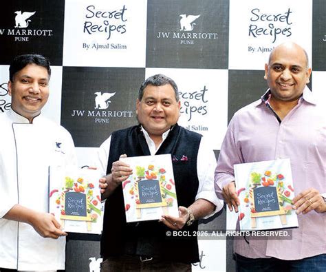 JW Marriott Pune recently launched a first of its kind culinary book ...