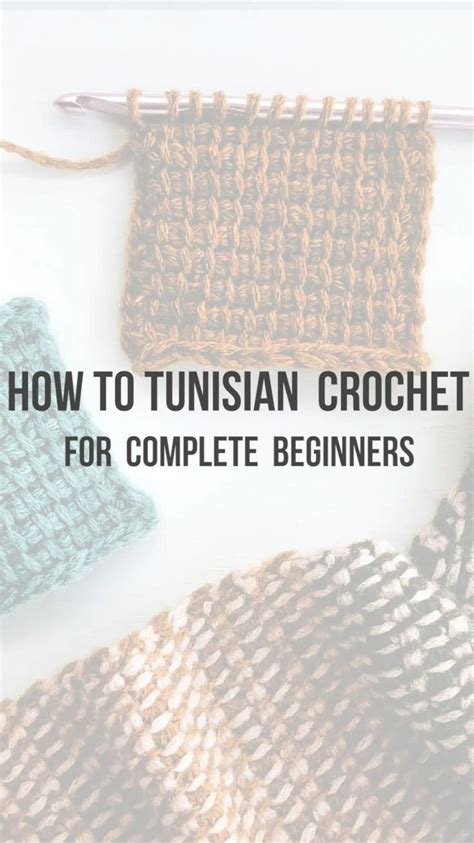 Tutorial Basic Tunisian Crochet 的图像结果