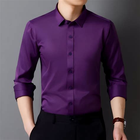 Purple Plain I Causal Shirt I Regular Fit I 100% Cotton Shirt ...