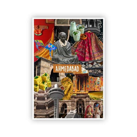 Ahmedabad Heritage Poster That Brings History Alive – print-on-click