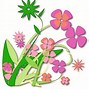 Image result for Cute Animals with Flowers Clip Art