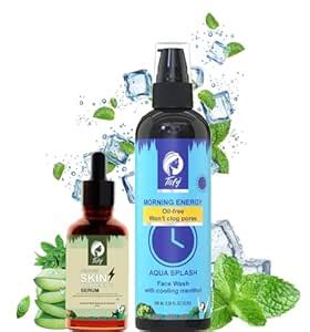 Tisfy Aqua Splash Oil Free Face Wash With Cooling Menthol - 100ml ...