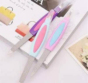 PKM Nail Filer And Buffer For Women Set Of 2 (Size 7 Inch) - Price in ...