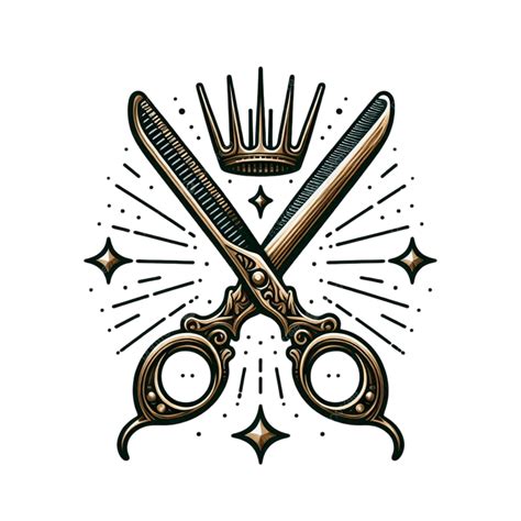 Hair Cutting Scissors Logo