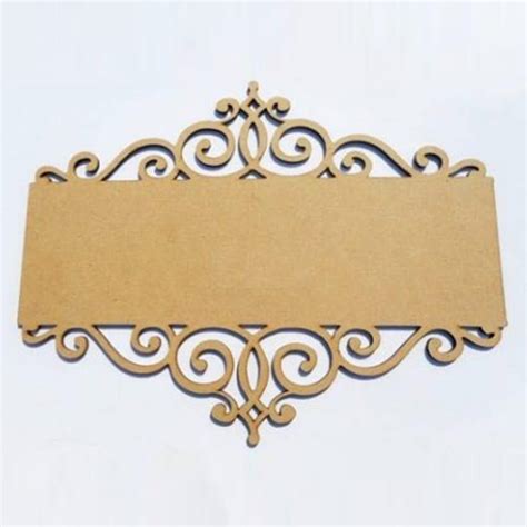 Buy Ready to Paint MDF Base - Royal Cutwork Online On Zwende