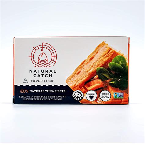 Buy Natural Catch Tuna Filets, Hand Cut, Pole & Line Caught, 130 ...