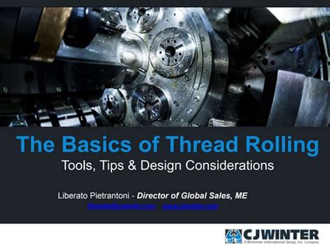 Thread Rolling Basics 的图像结果