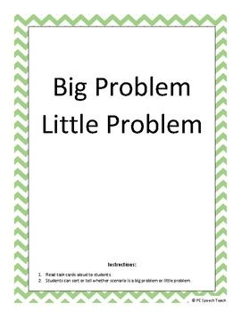 Big Problem Little Problem Examples 的图像结果