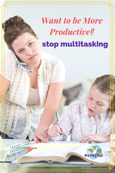 Image result for How to Stop Multitasking