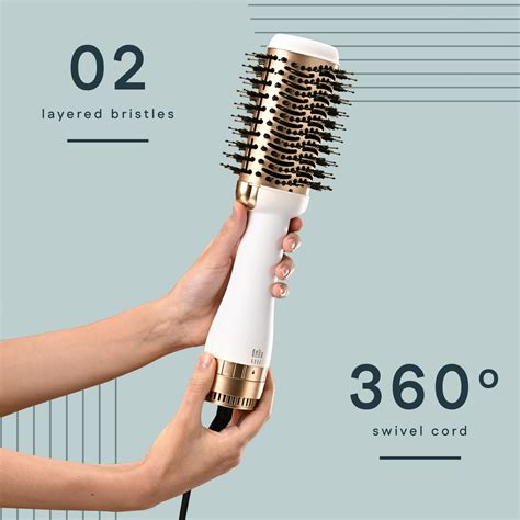 Hair Blow Drying Brush | Hot Air Styler & Volumizer for Smooth, Frizz ...