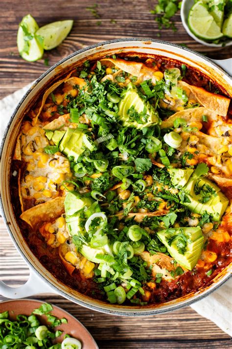 Black Bean Tortilla Enchilada Rice Bake Recipe