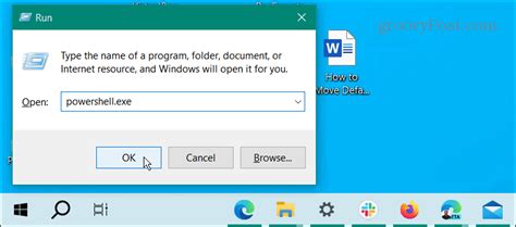 Run Dialog Box 的图像结果