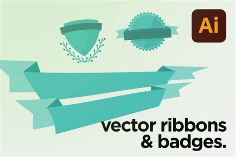 Layerform Freebie - Free Vector Ribbons and Badges - Layerform