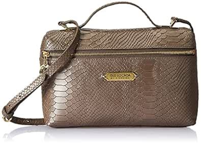 Buy Isle Locada by Hidesign Women Satchel Handbag (Silver) at Amazon.in