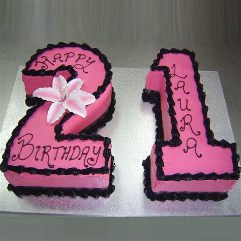 Online Pink Number Cake Delivery | GoGift
