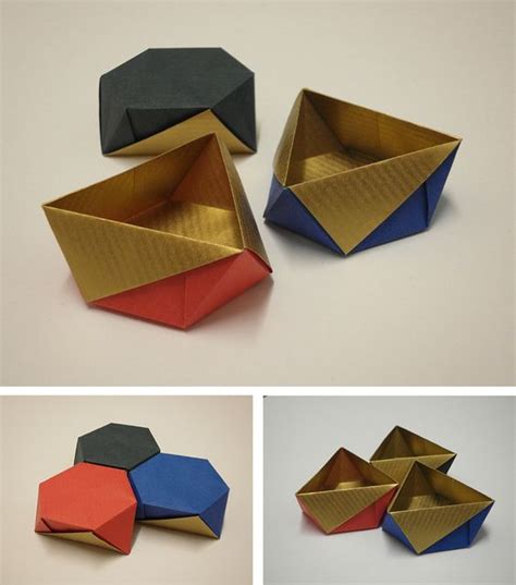 Image result for Geometric Origami Box Tutorial