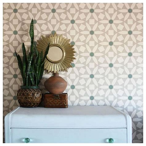 Illusion Design Latest Allover Stencils for Wall Painting (KDRDSS1201 ...