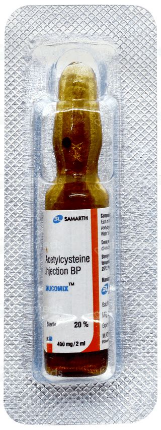 Mucomix Injection: Uses, Side Effects, Price & Substitutes