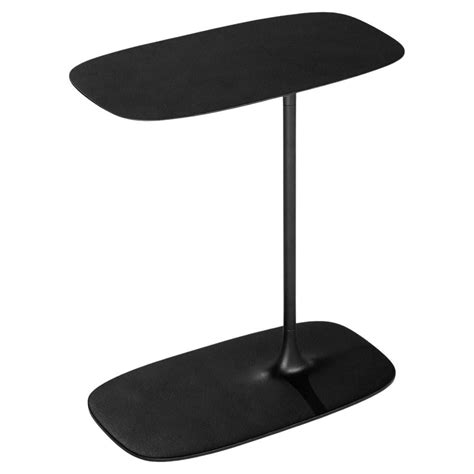 UNISM - low side table - cast aluminium - oxidized For Sale at 1stDibs