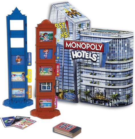 Hasbro A2142 Monopoly Hotels Board Game [English Language Not ...