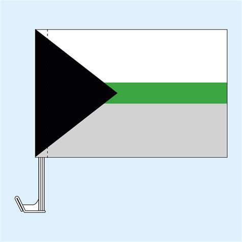 Demiromantic Pride Car Flag – Flags and Flagpoles