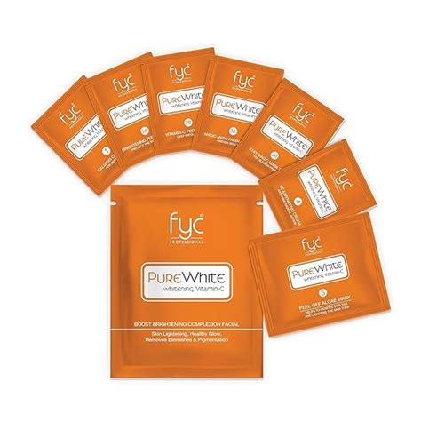 FYC Professional Pure White Vitamin C Facial Kit | 5-Step Brightening ...