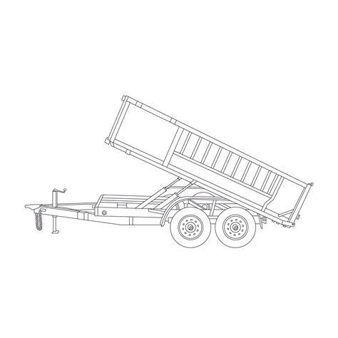 6 x 12 x 3 10,000 lbs. Dump Trailer - Down Home Trailer Sales