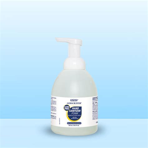 Alcohol-Free Foaming Hand Sanitizer Foam 550 ml (Clear) - Zytec Germ Buster