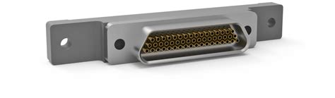 Micro-D, Plastic, Board Mount, Vertical Receptacle, Narrow Footprint ...