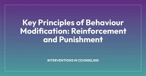 Image result for Four Types Principles of Behavior Modification